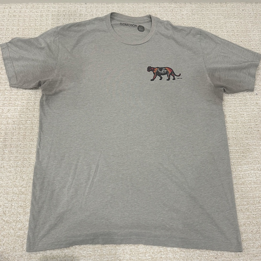Flomotion Shirt Men's XL Grey Short Sleeve Shirt